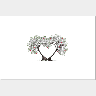 love trees Posters and Art